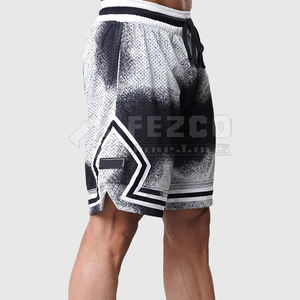 Pantalones cortos de gimnasio más vendidos de secado rápido hechos de poliéster Spandex Nuevo estilo Casual Patrón sólido - Product Image 5