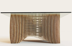 Table basse de luxe moderne et légère amovible paramétrique unique pour la décoration intérieure - Product Image 3