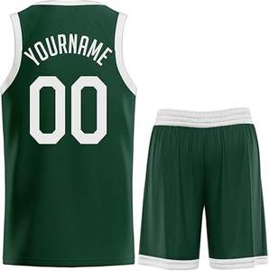 Conjunto de uniforme de baloncesto transpirable personalizable, ropa deportiva de talla grande para verano, bajo MOQ - Product Image 4