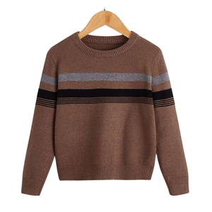 Kids <b>Sweaters</b> Cardigan OEM Manufacturer Cotton Knitwear Eco-Friendly Anti-Pilling Front Pocket Warm Pullover for Winter Fashion - Product Image 5