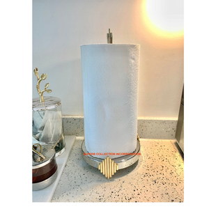 Support de papier de soie rond argenté sur Offre Spéciale - Product Image 5