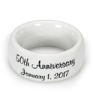 2024 Produit de Offre Spéciale Vente élevée Rond de serviette galvanisé temporaire de qualité supérieure Rond de serviette de forme personnalisée - Product Image 2