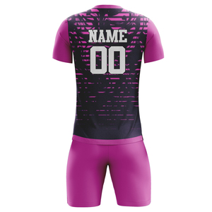 Vente directe d'usine, uniforme de football personnalisé par sublimation pour hommes, uniforme de football 100% polyester - Product Image 2