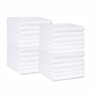 Fait sur mesure Fournisseur en gros Serviette de bain blanche pour hôtel Serviette de bain 100% coton de luxe Offre Spéciale Serviette en coton blanc durable - Product Image 1