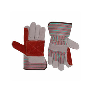 Gants de travail en cuir de vachette robustes VERITAS SPORTS pour hommes – Respirants, de protection, pour l'extérieur, unis, hiver, pour ouvriers du bâtiment et anti-épingle - Product Image 3