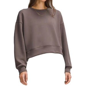 Vente en gros en usine Service de créateur personnalisable Fabrication de haute qualité Sweat-shirt à manches longues personnalisé pour femmes - Product Image 1
