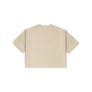 Camiseta de Manga Corta con Cuello Redondo para Mujer, Talla Grande, 100% Algodón Orgánico, Transpirable y Ecológica, Informal - Product Image 2