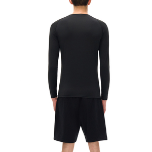 Performance <b>Long</b> <b>Sleeve</b> Compression <b>T</b>-<b>Shirt</b>-Breathable Solid Screen Print - Product Image 5