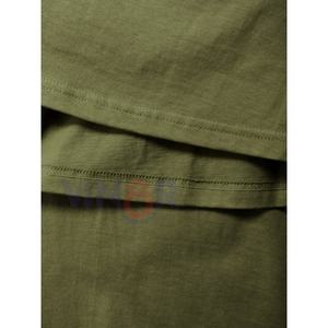 Débardeur respirant à séchage rapide 100% coton pour hommes Gym Fitness Sports large épaule cou sans manches tenue décontracté Protection UV - Product Image 6