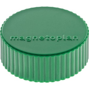 MAGNETOPLAN Super Magnet 34 mm Green <b>File</b> Folder Accessories Pack of 10 - Product Image 1