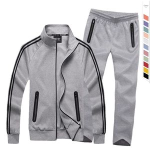 Ensemble de survêtement unisexe, vêtements de sport haut de gamme, tenue deux pièces, idéal pour le sport, la remise en forme, la salle de sport, le jogging, la course à pied - Product Image 1