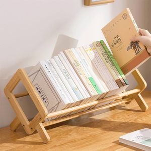 ชั้นวางหนังสือไม้เนื้อแข็งระดับพรีเมี่ยมแบบเรียบ - Product Image 1