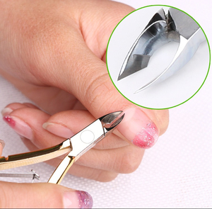 Coupe-cuticules en acier inoxydable de qualité chirurgicale, légers, à large ouverture, durables pour une utilisation facile sur les doigts et les orteils - Product Image 3
