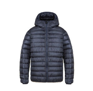 Vente en gros OEM Logo personnalisé Nylon longue veste d'hiver matelassée bulle manteau hommes bouffant veste d'extérieur pour hommes - Product Image 2