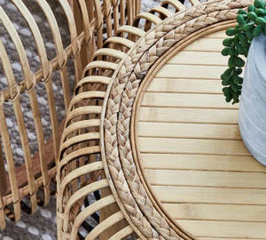 Casper Classic Eco-Friendly <b>Bamboo</b> Coffee <b>Tables</b> with Natural Tea Shelf - Product Image 4