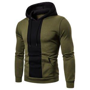 Sudaderas con Capucha de Moda para Hombre al por Mayor, Diseño Sólido, Ropa Casual Urbana, Sudaderas Deportivas Modernas, Servicio OME, 100% Algodón - Product Image 2