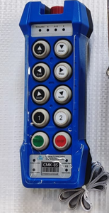 Control Remoto por Radio CMK F24-8S, Control Remoto Inalámbrico por Radio de 8 Velocidades, Botón de un Solo Toque + 1 de Apagado Tipo Hongo + 1 de Encendido, IP-66, Alcance de 100 Metros, Alimentación CA/CC - Product Image 2