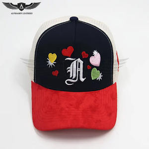 Gorra Trucker Personalizada Bordada en Diferentes Colores en Contraste, Gorras Deportivas Transpirables Ajustables de Verano - Product Image 5