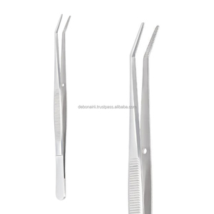 Pinzas Microquirúrgicas Manuales de Acero Castroviejo con Punta de 0.3mm, Pinzas de Sutura Quirúrgica para Microcirugía, Procedimientos Oftalmológicos y Dentales - Product Image 4