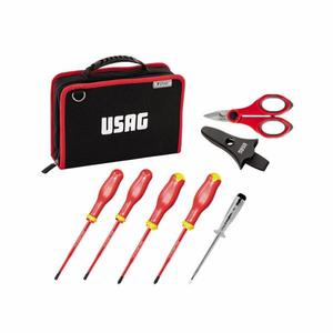Usag Professional Tool Bag with Assorted 6 Pcs. Tool <b>Sets</b> - Product Image 1