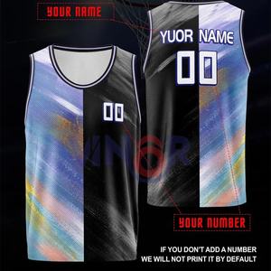 Maillot de basket-ball réversible sur mesure pour hommes et jeunes Maillot de basket-ball uniforme de sport respirant au design unique OEM - Product Image 6
