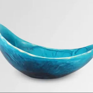 Tazón de sopa de resina de alta calidad 2025, cuencos artesanales para aperitivos, frutero decorado antiguo, cuencos para decoración de boda - Product Image 1