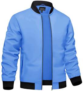 Người Đàn Ông Phi Công Máy Bay Ném Bom Áo Khoác Trọng Lượng Nhẹ Giản Dị <span class=keywords><strong>Softshell</strong></span> Chuyến Bay Áo Gió Áo Khoác Máy Bay Ném Bom Chuyến Bay Áo Khoác Máy Bay Chiến Đấu Phi Công Chuyến Bay Áo Khoác - Product Image 4