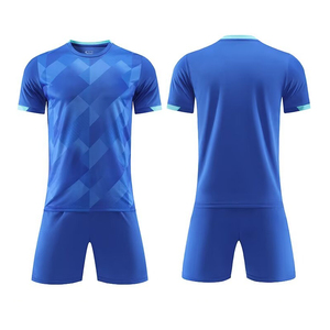 ชุดเสื้อเจอร์ซีย์ฟุตบอลสำหรับผู้ชายชุดเสื้อฟุตบอลผ้าโพลีเอสเตอร์ระบายอากาศได้ดี100% พร้อมเทคโนโลยีแห้งเร็ว - Product Image 4