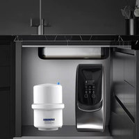 Purificateur d'eau électrique sans réservoir sous évier avec système d'osmose inverse pour usage domestique, hôtelier et en camping-car, OEM, plastique personnalisé