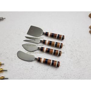 Diseño Cucharas Fuente Fábrica Acero inoxidable con mango de resina Tenedor Recuerdos DE BODA Juego de cubiertos o Vajilla Juego de cubiertos - Product Image 6