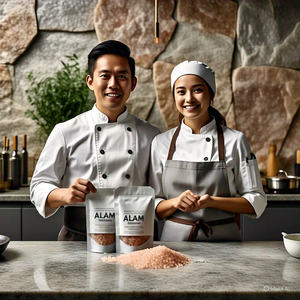 Aprobado por HACCP, sal Rosa orgánica del Himalaya, granos finos y gruesos, embalaje personalizado rico en vitaminas complejas, minerales para cocinar - Product Image 3