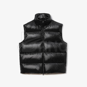 Chaleco acolchado de nailon ligero de alta calidad para hombre, ropa exterior transpirable hecha a medida para invierno, recién llegado, MOQ bajo - Product Image 1