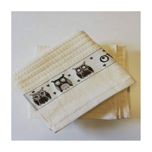 2024 Professional Grade Embroidered 300gsm GOTS Approved Ultra Absorbent 100% Cotton Bathroom <b>Microfiber</b> Golf Kitchen <b>Towel</b> Sets - Product Image 5