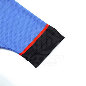 Ensembles d'uniformes de cyclisme respirants de haute qualité avec logo personnalisé et vêtements d'équipe-100% polyester couleur personnalisée - Product Image 5