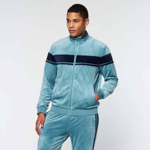 High-Quality Track <b>Suit</b> Set - Comfortable Jacket and <b>Pants</b>, Perfect for Athletic Wear and Casual Outfits - Product Image 1