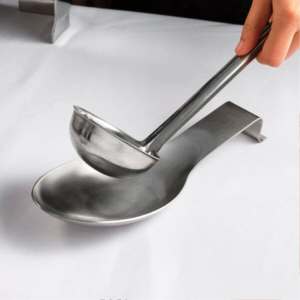 <b>Soup</b> <b>Spoon</b> Stainless Steel Dessert <b>Spoons</b> Customized <b>Spoon</b> Rest Custom Color Handmade Indian Handicraft - Product Image 4