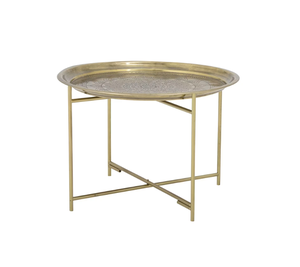 Muebles modernos para el hogar, mesa auxiliar de metal y madera, nuevo diseño, mesa de centro de metal decorativa, Fabricante Mayorista, exportador - Product Image 5