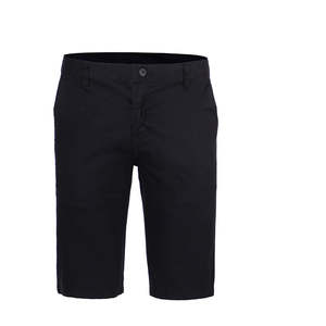 Shorts cargo décontractés en toile noire pour homme, livraison DDP, trois quarts, séchage rapide, respirant, fermeture à cordon - Product Image 4