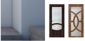 คอลเลคชั่นคลาสสิกกรอบประตู upvc ไม่มีแผง | ดีไซน์ยุโรปเหนือกาลเวลา - Product Image 4