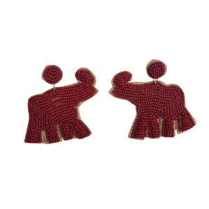 Muestre su espíritu de equipo con los pendientes de cuentas BAMA PRIDE Gameday-Exprese su amor por el equipo - Product Image 2