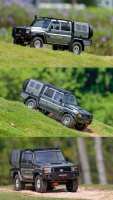 Voiture RC tout-terrain électrique RGT EX86160 à l'échelle 1/10, 4 roues motrices, châssis métallique, télécommande 200m, chargeur expert