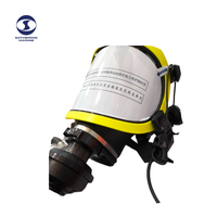 Masque respiratoire à couverture complète, masque de communication, masque à gaz pour communication radio SCBA