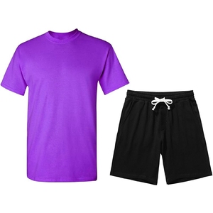 New 2025 custom made Professional quality Custom Men's <b>Knitted</b> T shirts <b>Set</b> 2 Pcs <b>Set</b> - Product Image 1