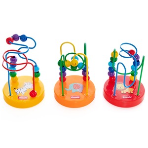 Juguete de Silla Alta Rossie Mini Beads para Bebés, Juegan con las Cuentas y Mueven el Cable, Sonajeros y Mordedores para Bebés, Más Diseños y Colores 2025 - Product Image 4