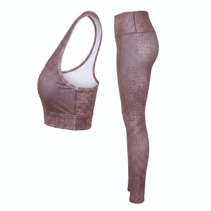 Conjuntos deportivos sin costuras para yoga, ropa ligera para mujer, conjuntos de entrenamiento flexibles, conjuntos de yoga para mujer - Product Image 4