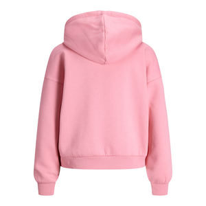 เสื้อฮู้ดดี้ผู้หญิง/ผู้ชาย ผ้าฝ้าย ทรงโอเวอร์ไซส์ แบบเรียบ ไม่มีลาย สกรีนโลโก้ได้  ทรงครอป  ผ้าหนา  ใส่สบาย  ทรงหลวม - Product Image 2