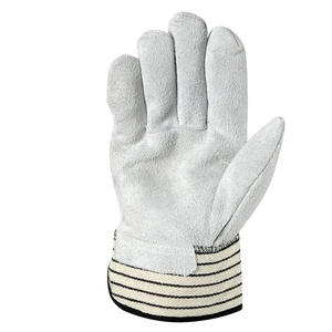 Guantes de trabajo de cuero dividido de vaca a precios competitivos Ropa de trabajo de seguridad manual con calidad superior - Product Image 3