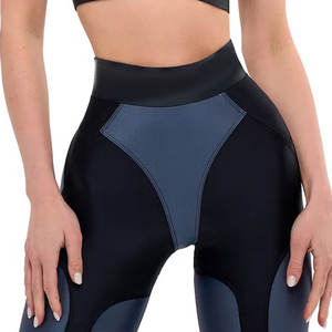 กางเกงออกกำลังกายเอวสูงสำหรับผู้หญิง แบบไร้ตะเข็บ กระชับสัดส่วน แห้งเร็ว ระบายอากาศได้ดี เอวยางยืด - Product Image 4
