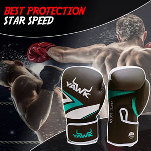 ถุงมือชกมวยคุณภาพสูงแบบ OEM ผลิตตามสั่ง ทำจากหนังวัวแท้ ถุงมือมวยไทย ถุงมือชกมวยสำหรับการฝึกซ้อมระดับมืออาชีพ - Product Image 2