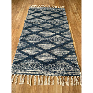 Custom Size Modern Boho Style High Quality Wool Cotton Area Rug <b>Washable</b> Anti-Slip Floor Carpet for Home Use <b>Runner</b> Rugs - Product Image 3